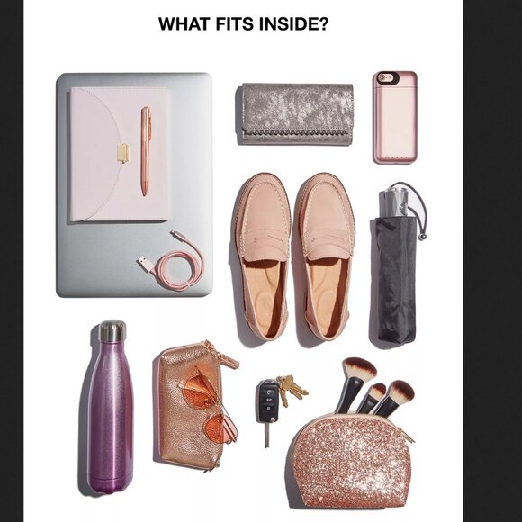 KARL LAGERFELD PARIS Black Voyage Large Quilted Tote with logo dust bag- NWT - Picture 16 of 16